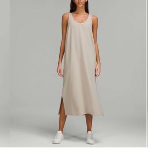 lululemon athletica Beige Midi Dress